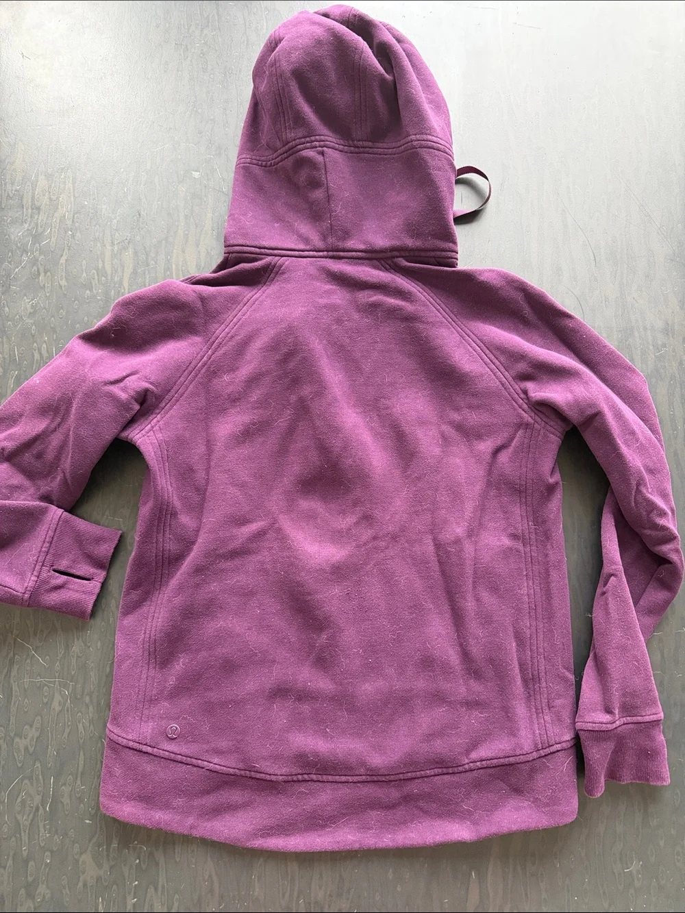 Lululemon Women’s Purple Scooba Zip-Up Hoodie Jacket